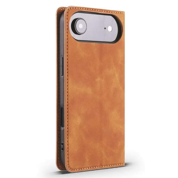 FORWENW iPhone Air Plånboksfodral Konstläder - Brun