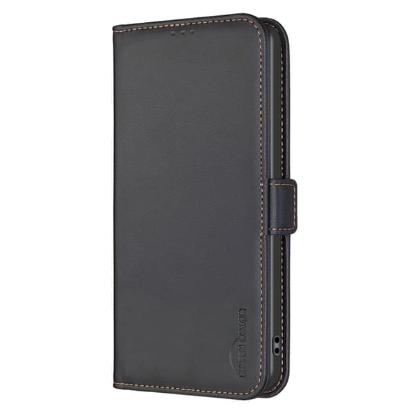 BINFEN Samsung Galaxy S26 Pro Plånboksfodral Konstläder Flip Folio - Svart