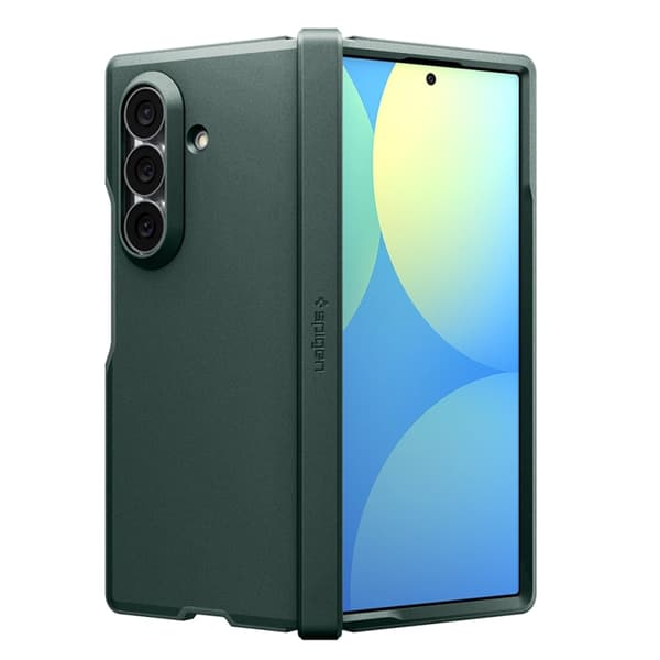 Spigen Mobilskal För Galaxy Z Fold 8 Ultra MagSafe Tough Armor - Abyss Grön