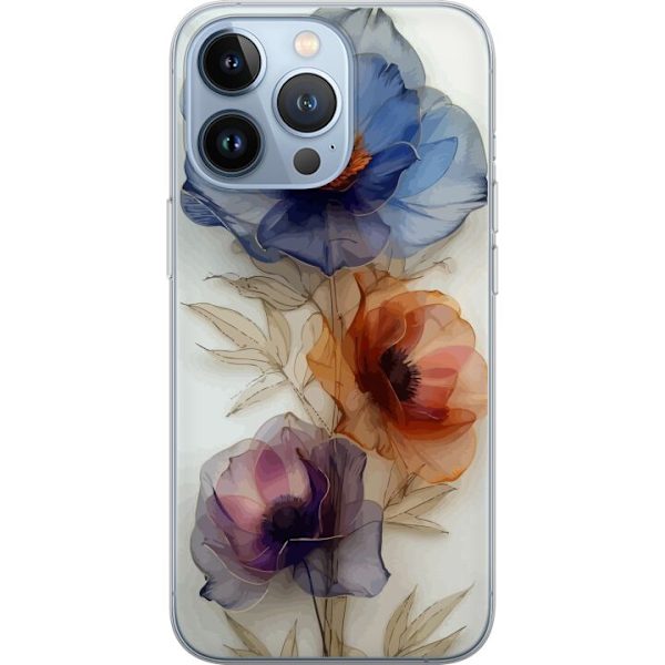 Mobilskal till Apple iPhone 13 Pro med Silkesblommor