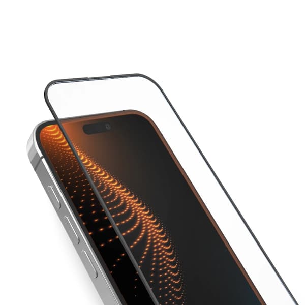 SBS iPhone 16 Pro Max Härdat Glas Skärmskydd D30 - Svart Svart