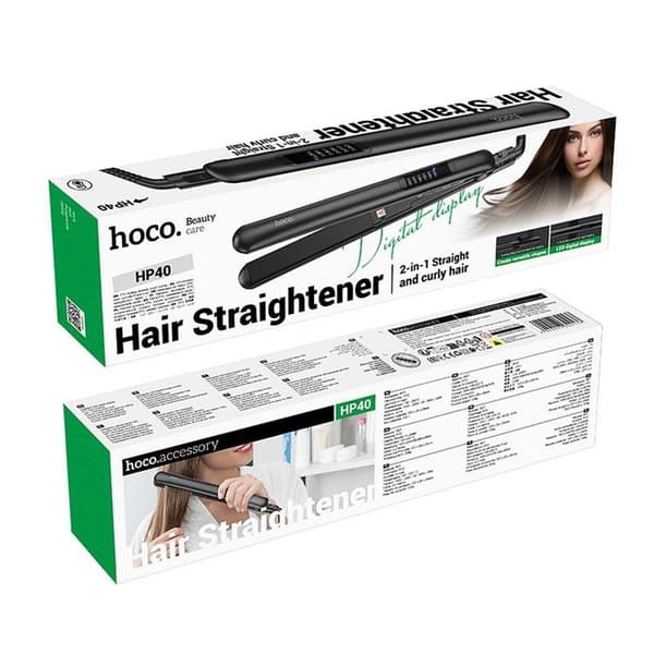 Hoco Glattejern HP40 - Sort Black