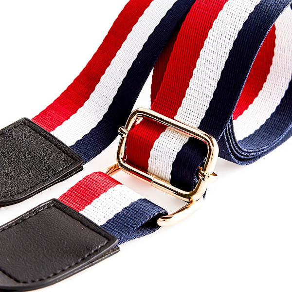 Boom Axelrem - Strap RödVitSvart Svart