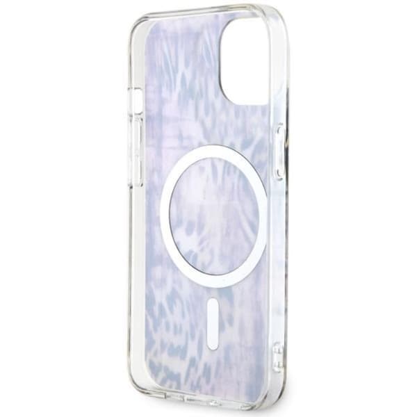Guess iPhone 14 Cover MagSafe Leopard - Rosa Rosa