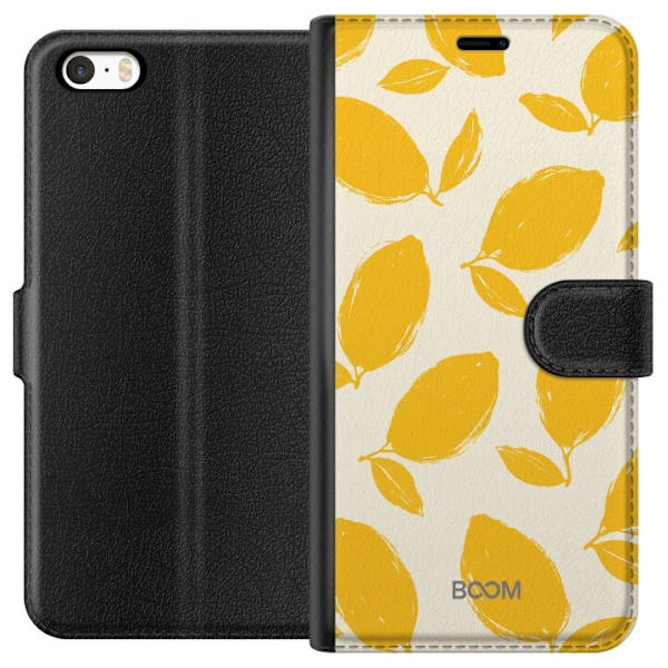 Plånboksfodral till Apple iPhone SE (2016) med Lemon Breeze
