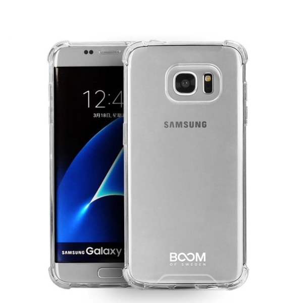 Boom Galaxy S7 Edge Shockproof Skal Transparent