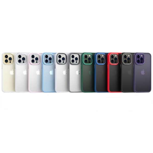 iPhone 14 Plus -kuorikamerakehys alumiiniseosta - tummanvihreä