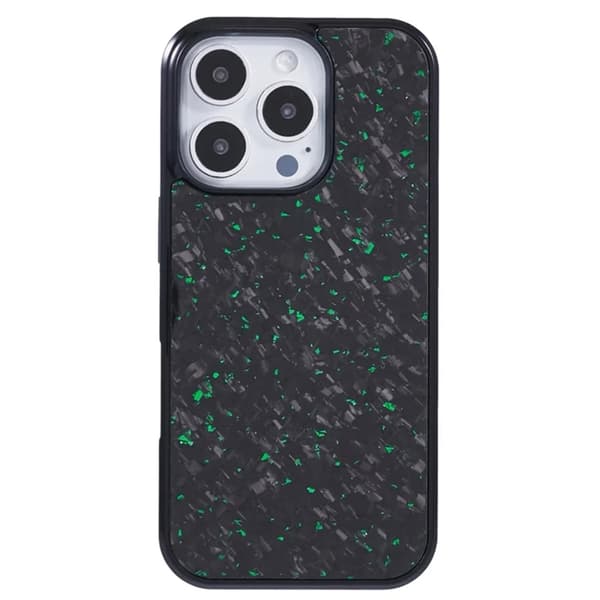 Mobilskal till iPhone 16 Pro Aramid Fiber Forged - Grön Grön