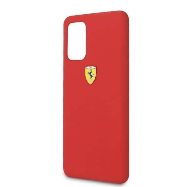 Ferrari Cover S20 Plus silikoni - punainen Red