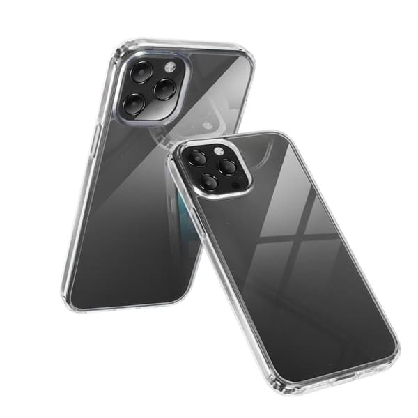 Telefontaske til iPhone 16 Pro Max Super Hybrid - Gennemsigtig Transparent