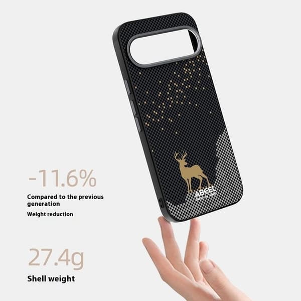 ABEEL Mobilskal till Google Pixel 9a MagSafe Ultra Slim PC TPU Warrior