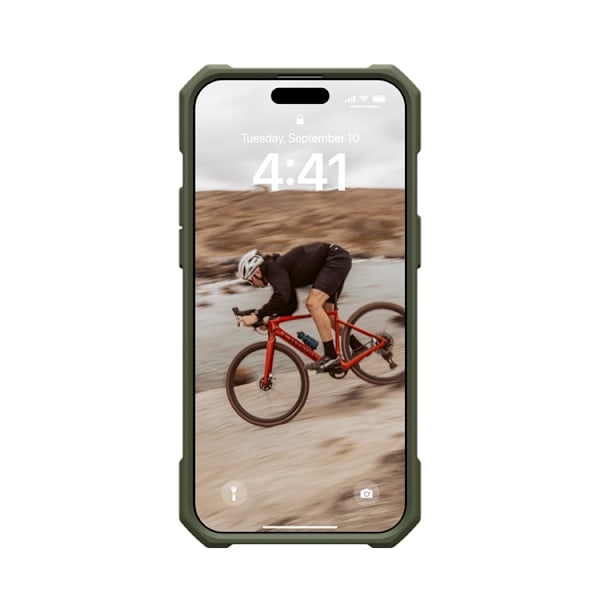 UAG iPhone 15 Pro Max Mobilskal Magsafe Essential Armor - Olive Drab
