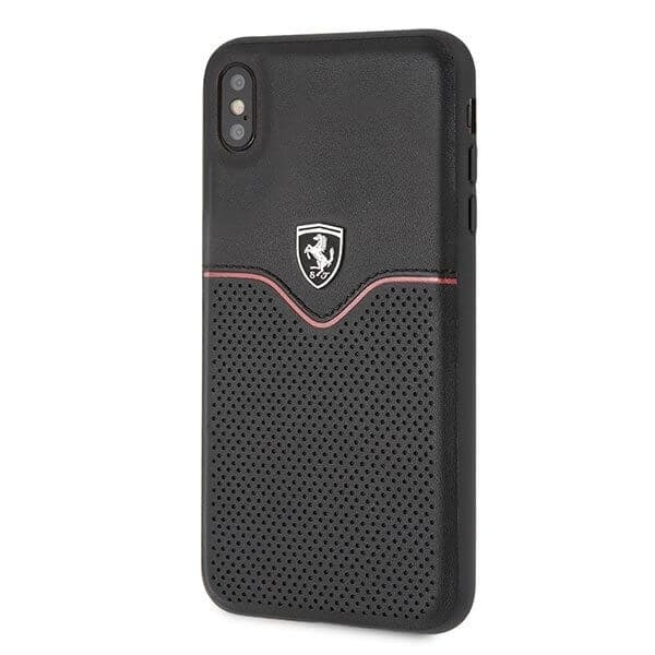 Ferrari Taske til iPhone Xs Max Off Track Victory - Sort Black