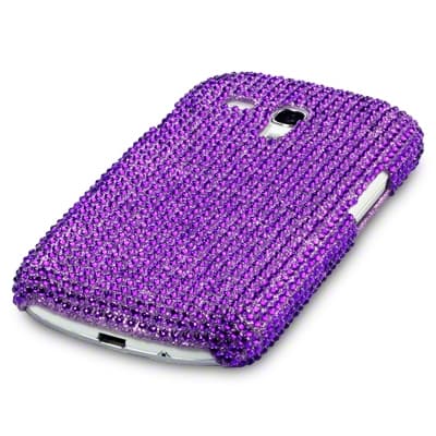 Bling Bling Cover til Samsung Galaxy S3 mini i8190  (Lilla) Lila