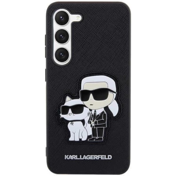 Karl Lagerfeld Galaxy S23 Plus Skal Saffiano Karl & Choupette -