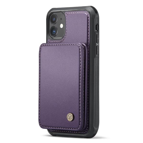 JEEHOOD J05 Mobilskal till iPhone 11 Läder MobilLila