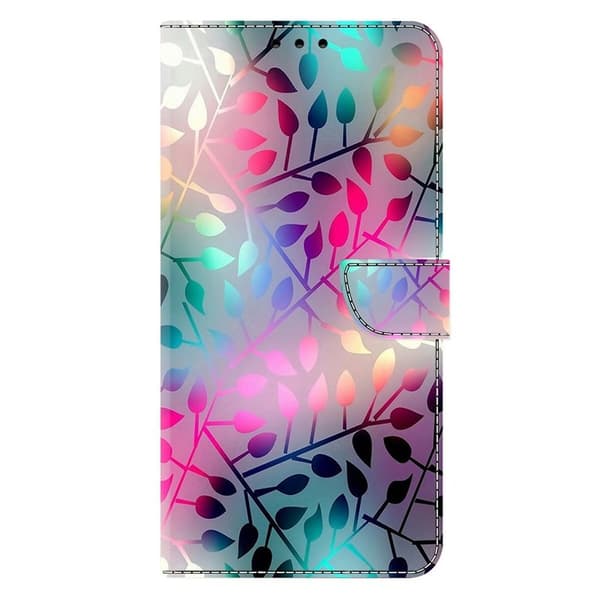 Samsung Galaxy A57 Plånboksfodral Konstläder Magnetisk Stängning - Maple Leaf