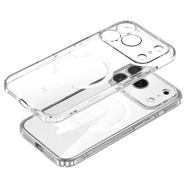 SULADA Mobilskal till iPhone 17 Pro MagSafe Hård PC Kristallklar Transparent