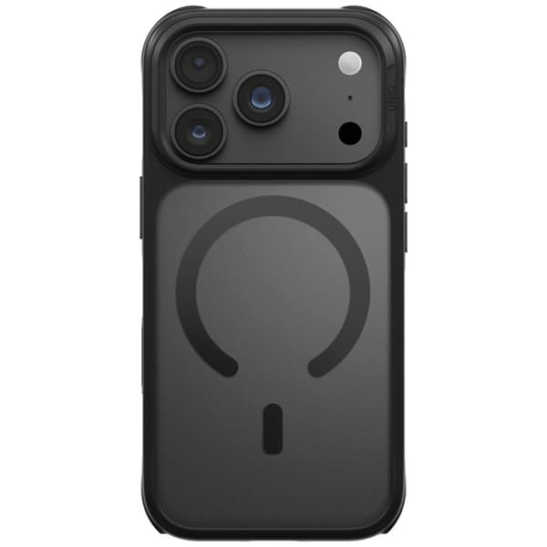 Uniq Mobilskal för iPhone 18 Pro Max/17 Pro Max MagSafe Veren - Svart