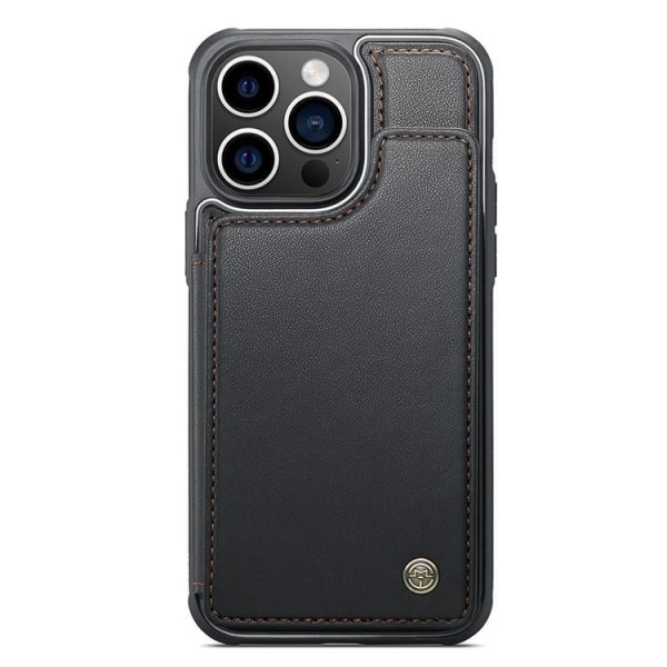 CASEME iPhone 14 Pro Max Mobilskal Korthållare C22 RFID - Svart