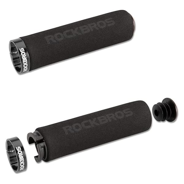 Rockbros Bicycle Greppar Sponge - Svart Svart
