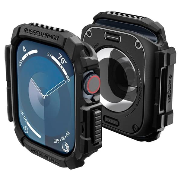 Spigen Apple Watch 42mm Series 10 Etui Robust Armour - Sort