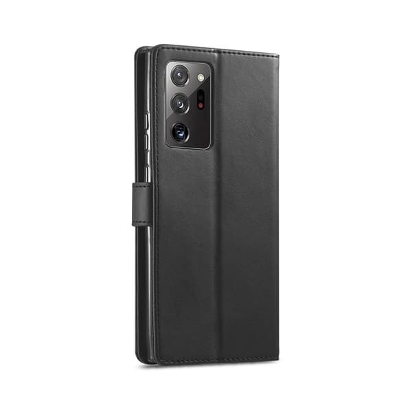 LC.IMEEKE Plånboksfodral för Samsung Galaxy Note20 - Konstläder - Svart