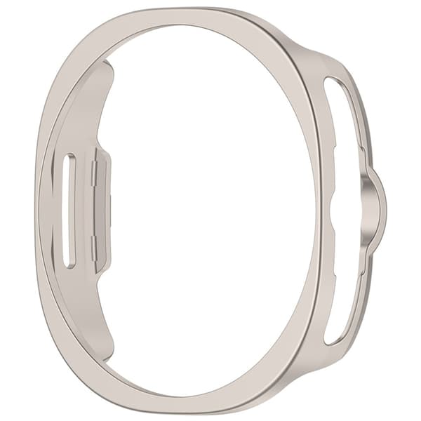 Mobilskal till Galaxy Watch 8 Classic (46mm) Hollow Design - Starlight Vit
