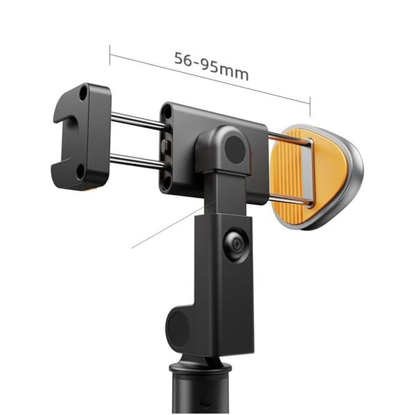Tech-Protect Selfie Stick Stativ Bluetooth LOS8 - Sort Svart