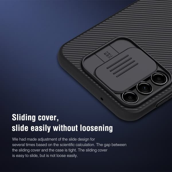 NILLKIN CamShield Mobilskal för Samsung Galaxy A14 5G - Blå