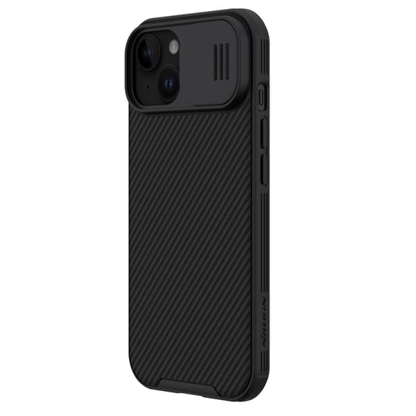 Nillkin iPhone 15 Plus -puhelimen kuori CamShield Pro Magnetic - Musta Black