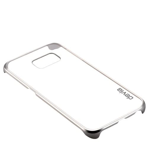 Devia Glimmer BaksideSkal till Samsung Galaxy S6 Edge - Silver Silver