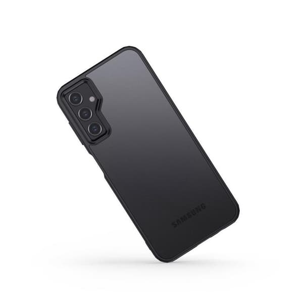 Tech-Protect telefontaske til Galaxy M35 5G Magmat - Mat sort Svart