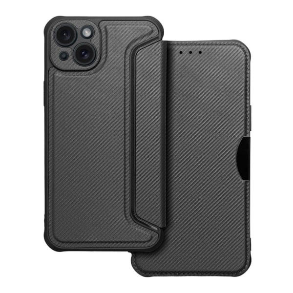 iPhone 15 Plus Plånboksfodral Razor Holster - Svart