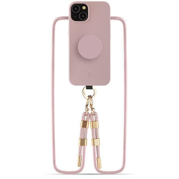 Just Elegance Mobilskal till iPhone 15 3in1 PopGrip - Rosé