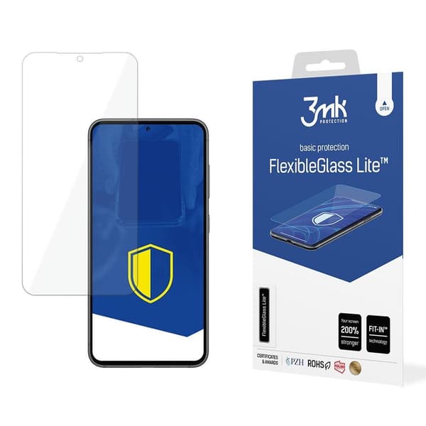 3MK Galaxy S24 Plus Flexible Lite Karkaistu Lasi - Läpinäkyvä Transparent