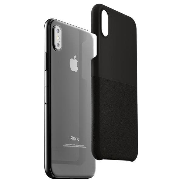 Verus Skin Fit Cover til Apple iPhone XS / X - Sort Black