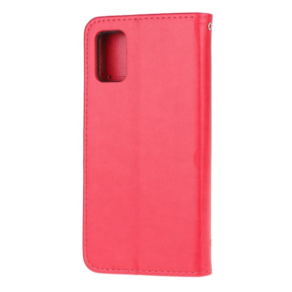 Butterfly Plånboksfodral Galaxy A72 5G - Magenta