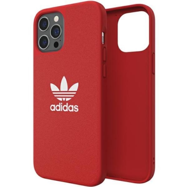 Adidas iPhone 12 Pro Max matkapuhelimen kansi tai muotoiltu kangas - punainen