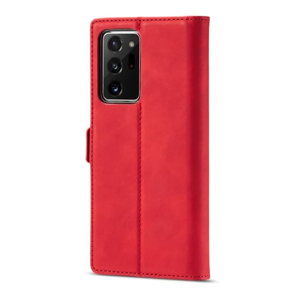 LC.IMEEKE Mobilskal till Samsung Galaxy Note20 Ultra KonstLäder - Röd