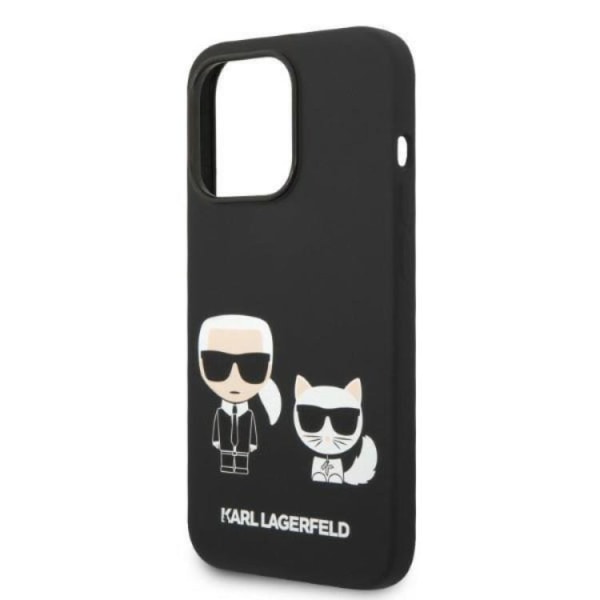 Karl Lagerfeld iPhone 14 Pro Case Magsafe Silikone Karl & Choupe