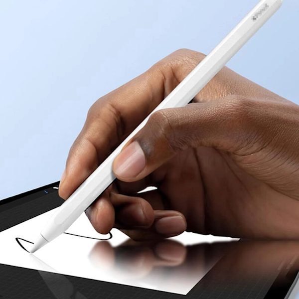 Tech-Protect [4-Pack] Stylus-Tips För Apple-Penna - Vit Vit