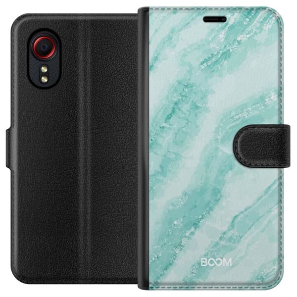 Pung Taske til Samsung Galaxy Xcover 5 med Mint Marmor