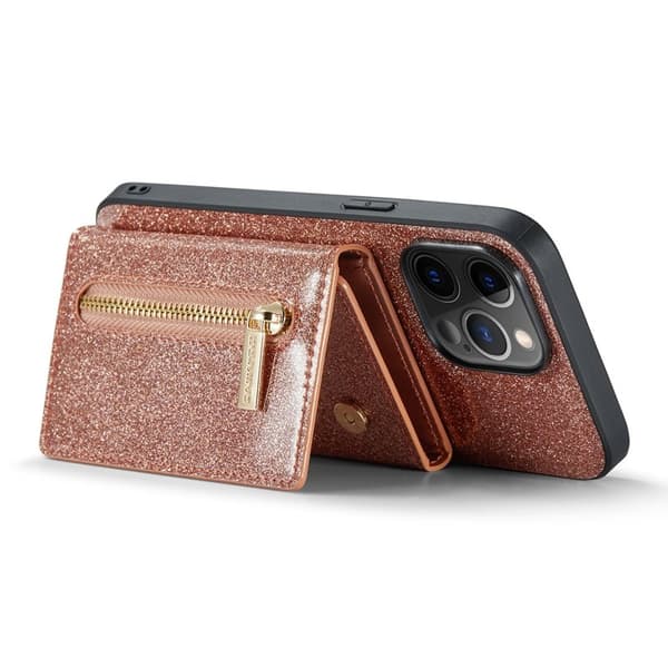 DG.MING M3 Series Mobilskal till iPhone 12 Pro Max Roséguld 2-i-1