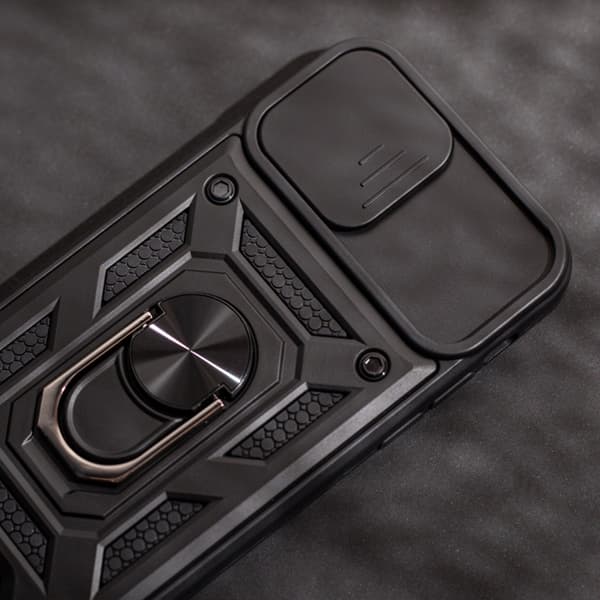 Mobilskal till Xiaomi Redmi Note 12 Pro Plus Defender Slide - Svart