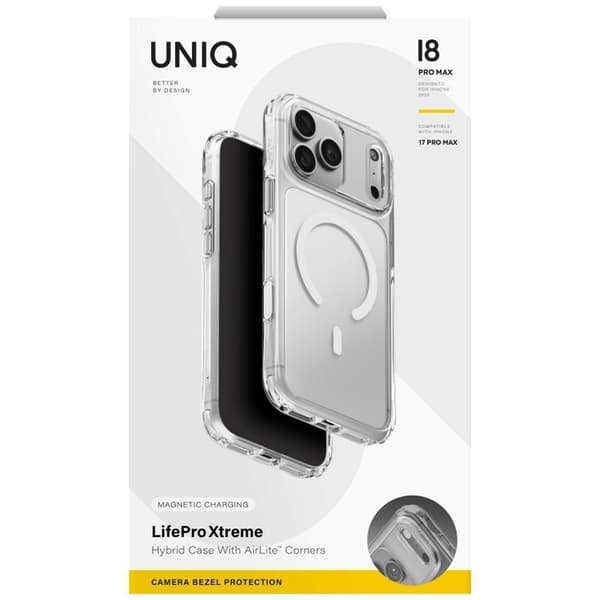 Uniq Mobilskal för iPhone 18 Pro Max/17 Pro Max MagSafe Lifepro Xtreme