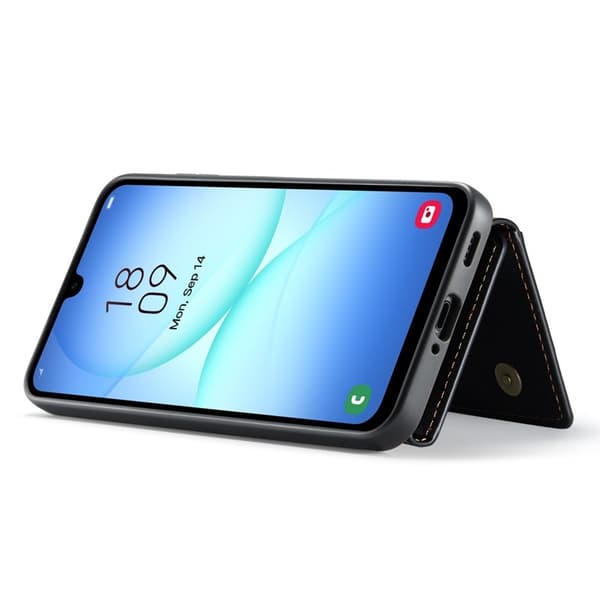 DG.MING Samsung Galaxy A17 5G Konstläder Plånboksfodral Svart