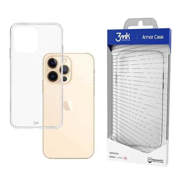 3MK iPhone 13 Pro Skal Armor - Transparent Transparent