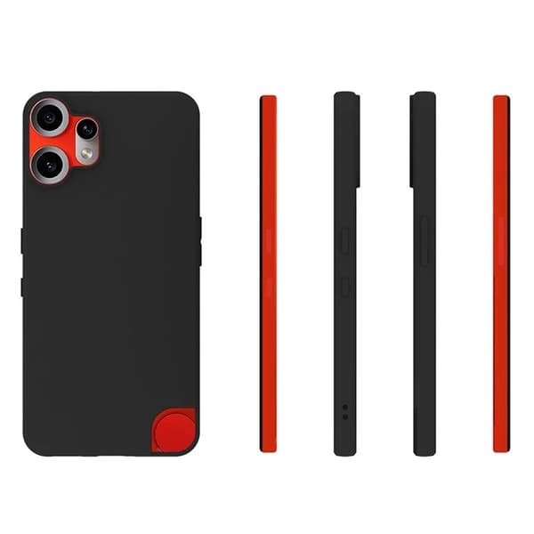 Mobilskal till Nothing CMF Phone 2 Pro Matte Finish Soft TPU - Svart Svart