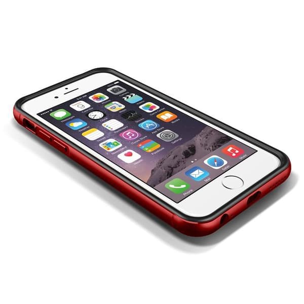 Verus Iron Bumper Skal till Apple iPhone 6(S) Plus (Röd - Svart) Svart